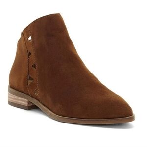 Lucky Brand Womens Jakeela Ankle Suede Boots shoes sz 8M